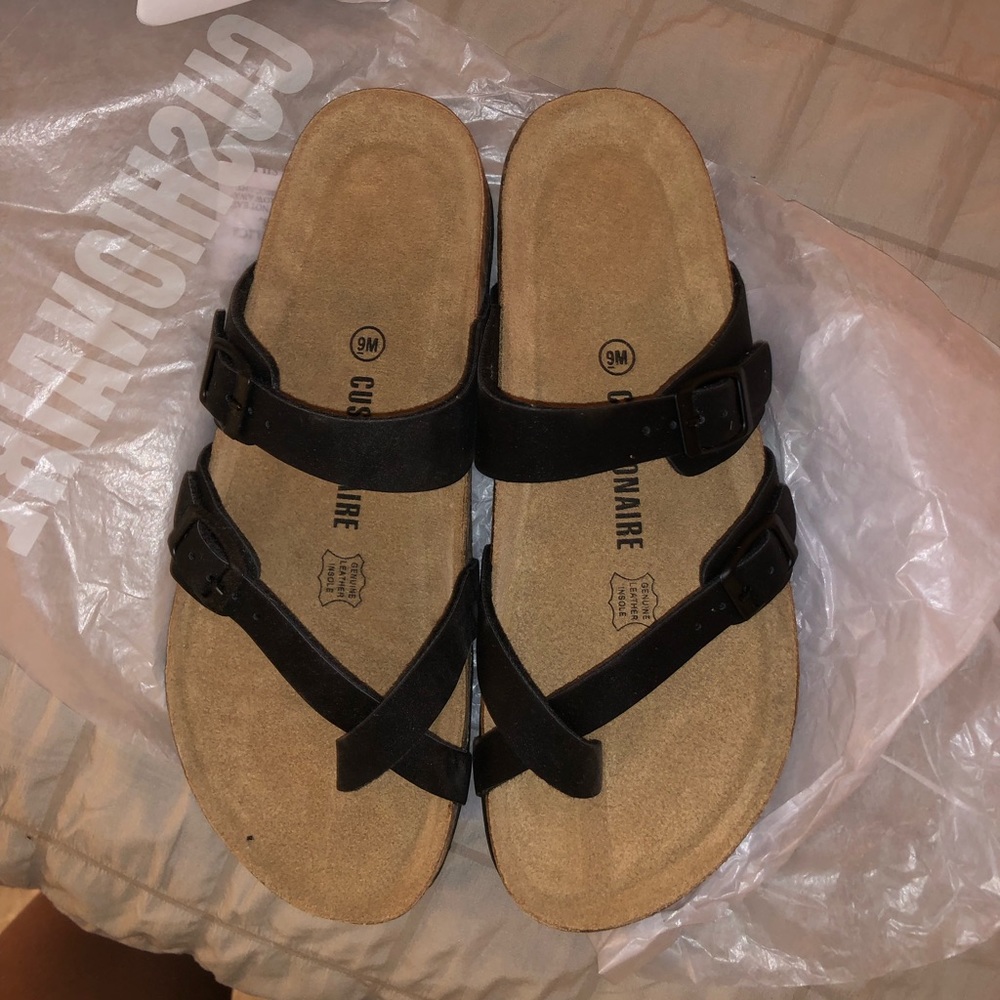 Womens cushionaire sandals (Birkenstocks)